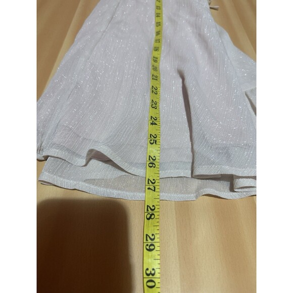 Speechless Womens Dress S Small Light Pink Sparkly V Neck Sleeveless Short - Picture 9 of 9